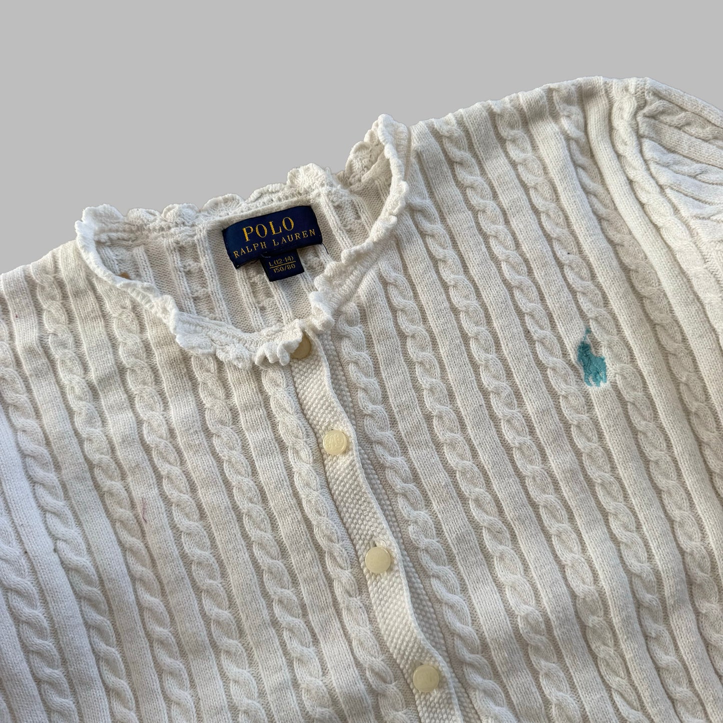 Polo Ralph Lauren Cable Knit Cardigan - XS