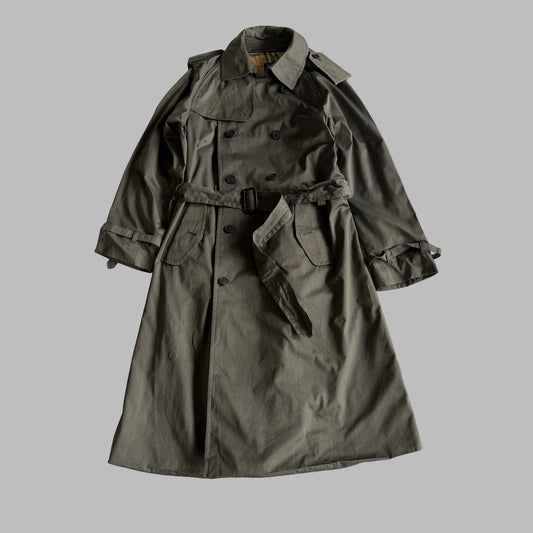90s Burberry Double Breasted Trench Coat - L