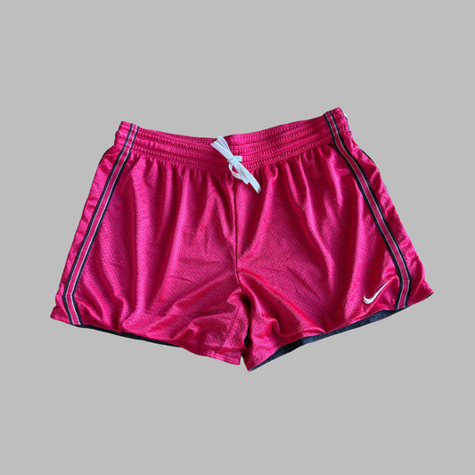 Y2K Nike Striped Basketball Shorts - L