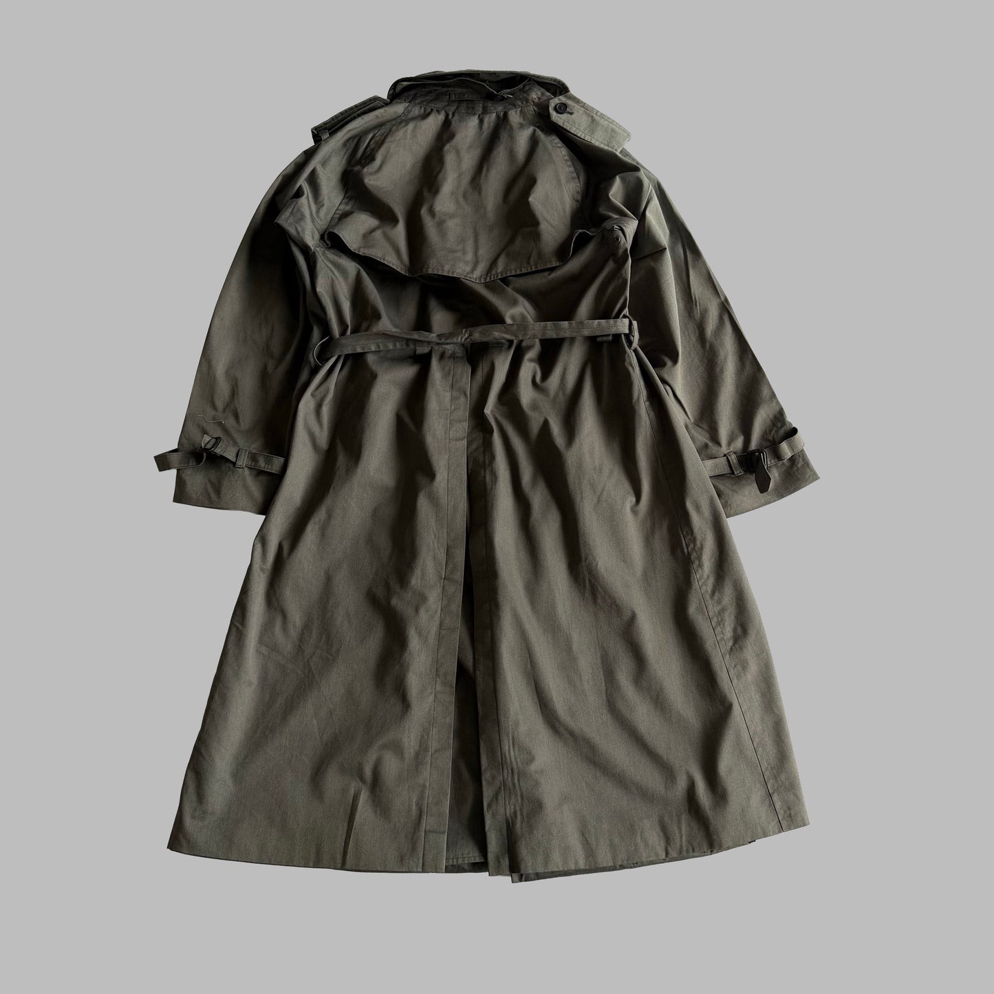 90s Burberry Double Breasted Trench Coat - S