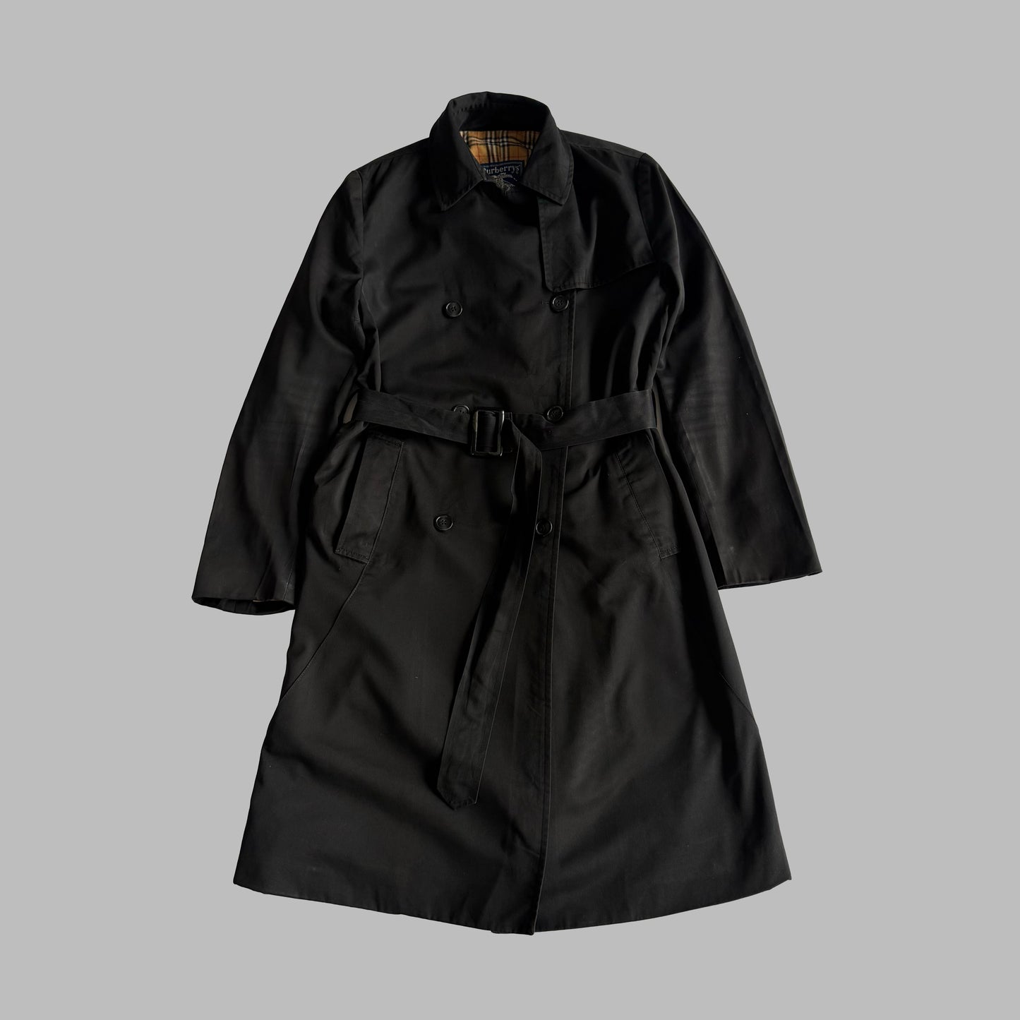 90s Burberry Double Breasted Trench Coat - XS