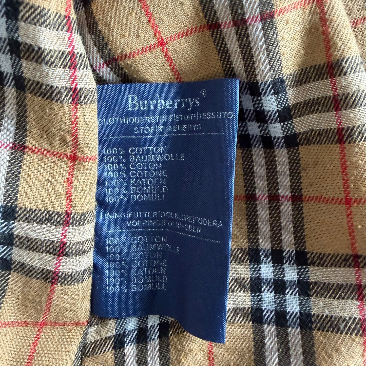 90s Burberry Double Breasted Trench Coat - XS