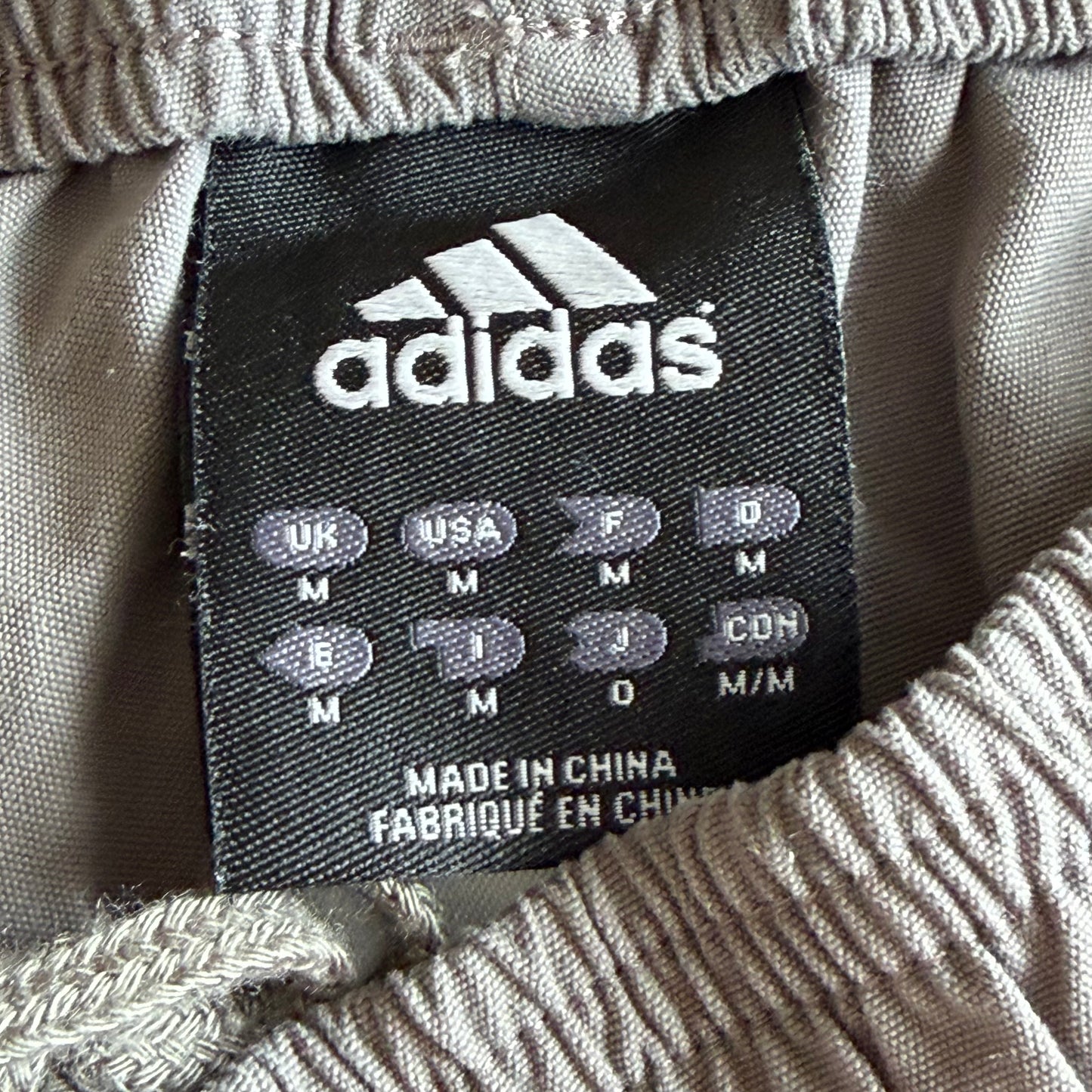 Y2K Adidas Three Stripe 3/4 Length Track Pants - M