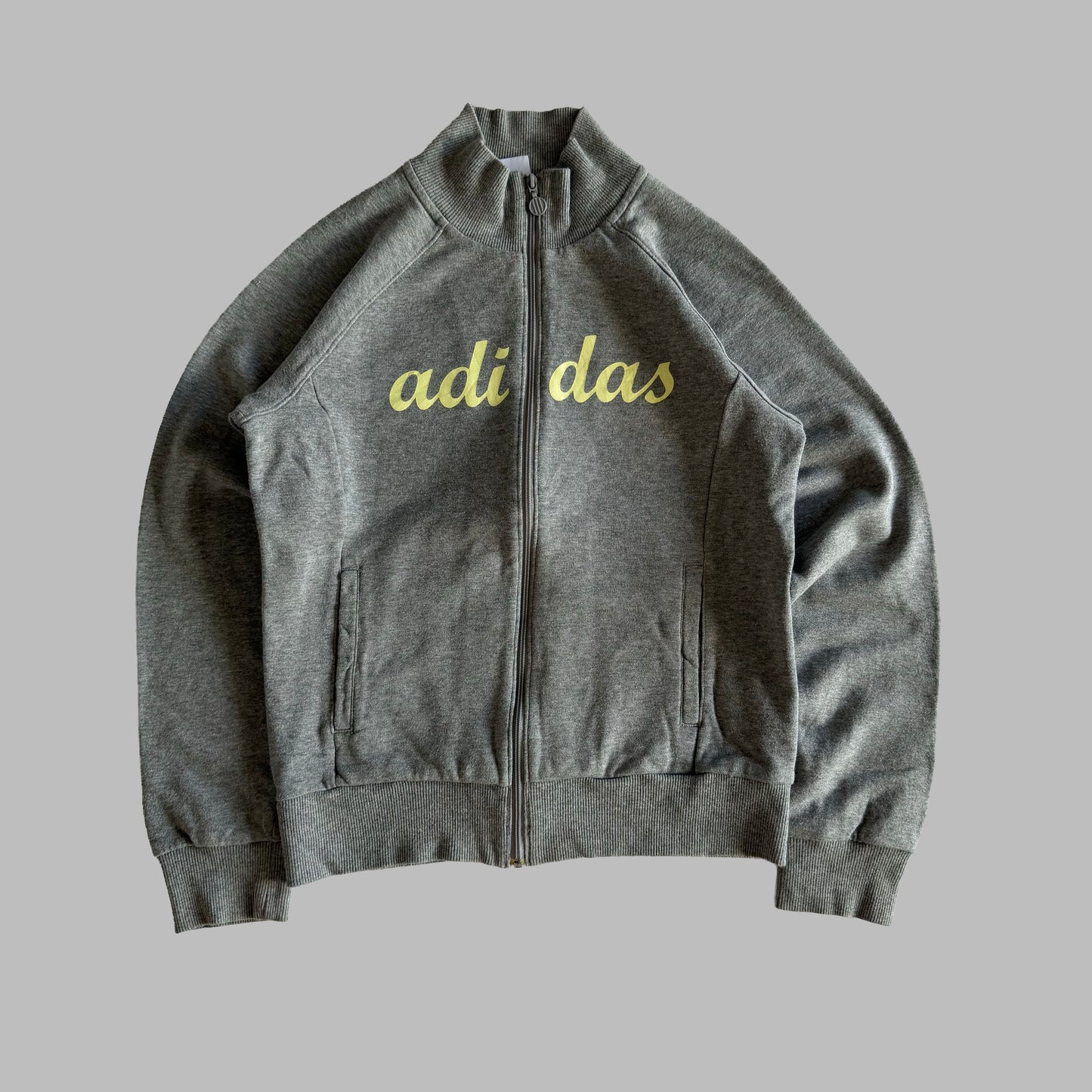 Y2K Adidas Cursive Track Jacket - S