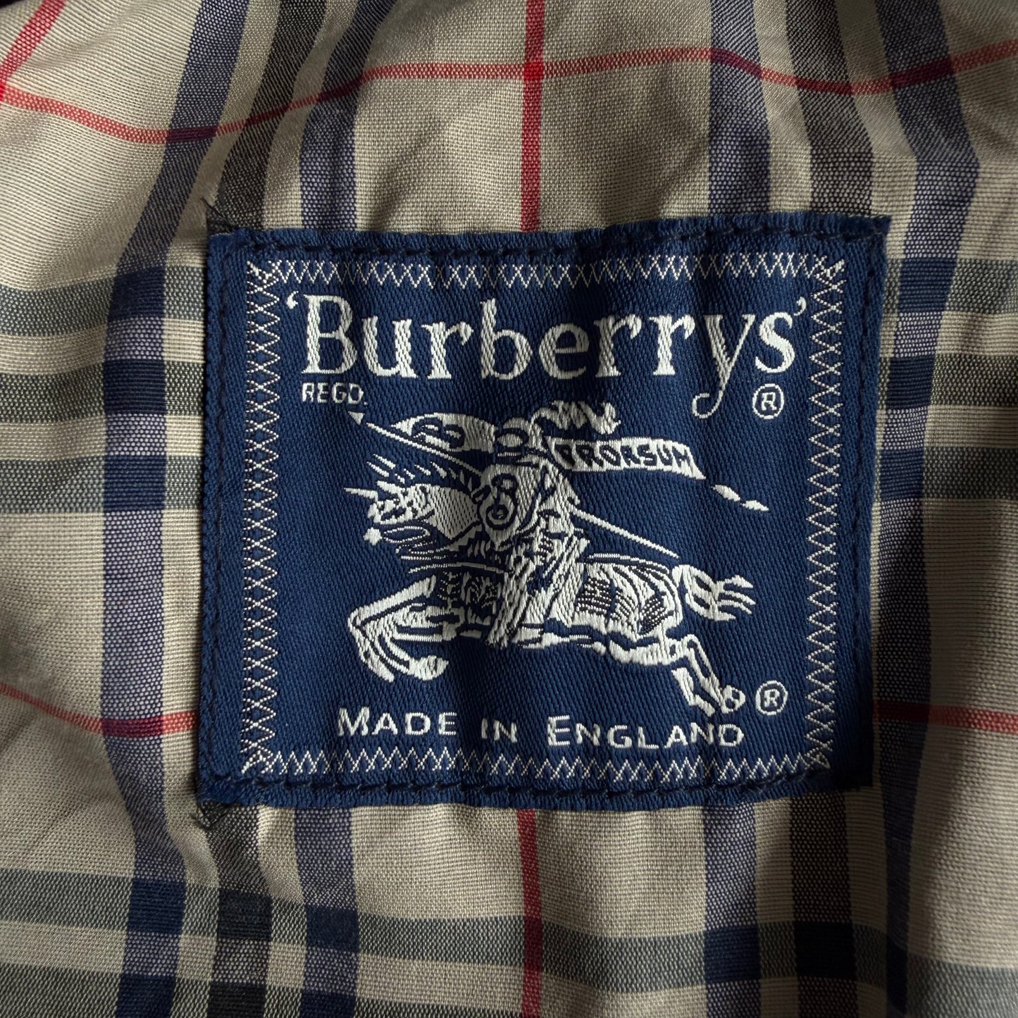 90s Burberry Trench Coat - L