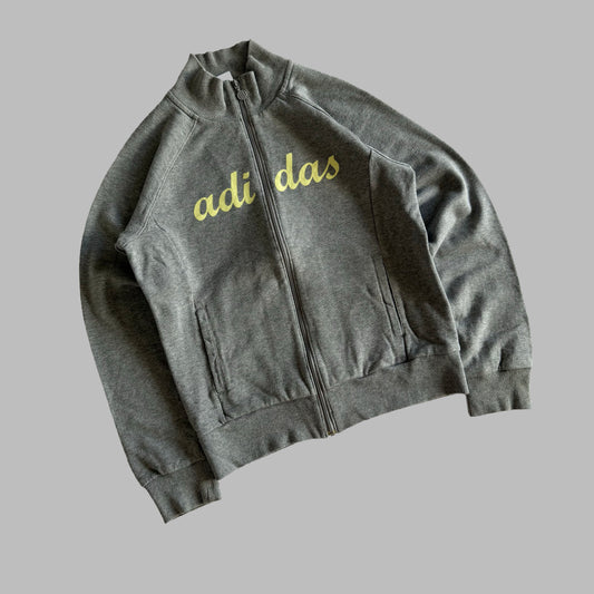 Y2K Adidas Cursive Track Jacket - S