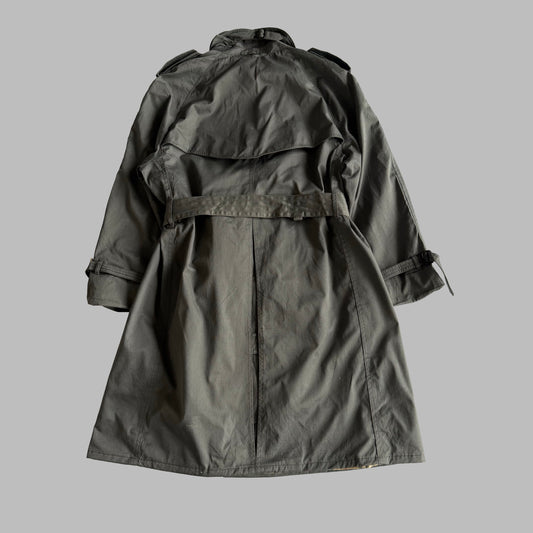 90s Burberry Double Breasted Trench Coat - L
