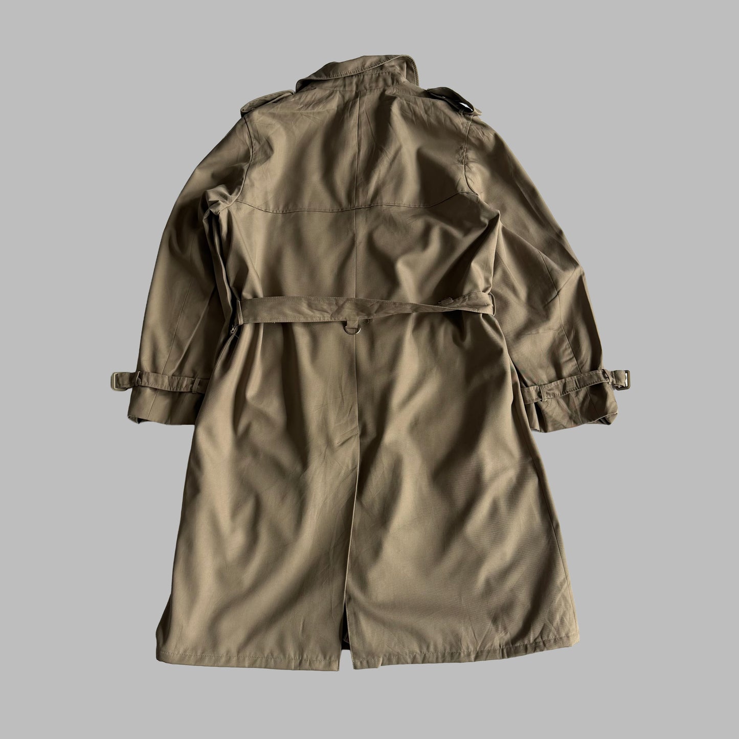 90s Burberry Double Breasted Trench Coat - XS