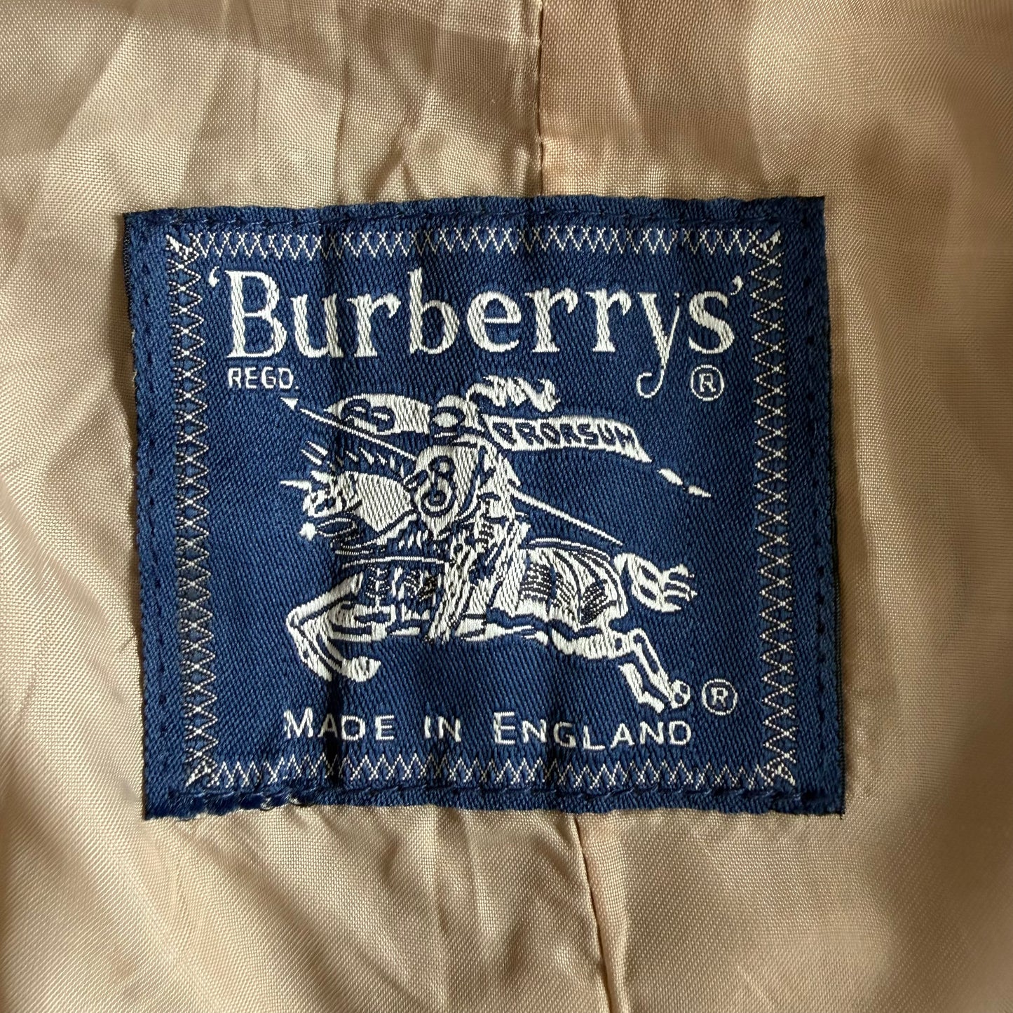 90s Burberry Double Breasted Trench Coat - XS