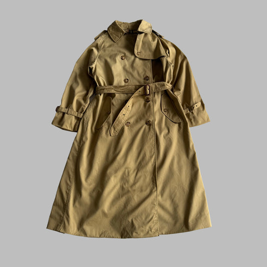 90s Burberry Double Breasted Trench Coat - M