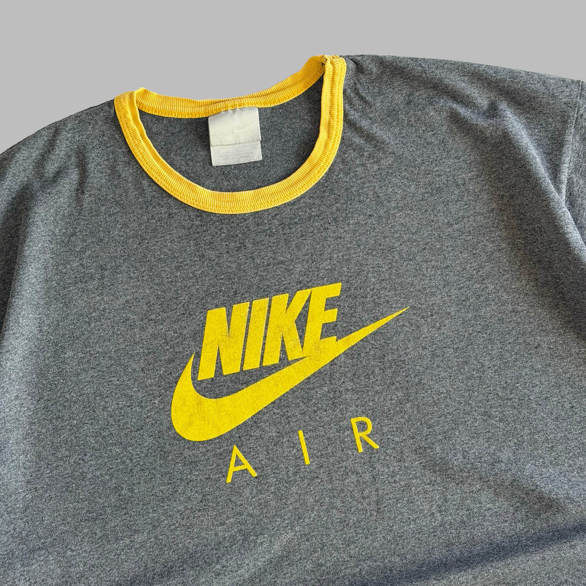 Y2K Nike Cotton Ringer Tee - XL