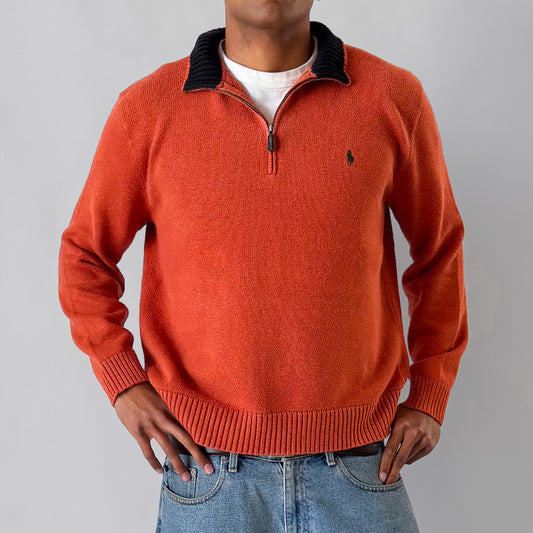 90s Polo Ralph Lauren Quarter Zip - L