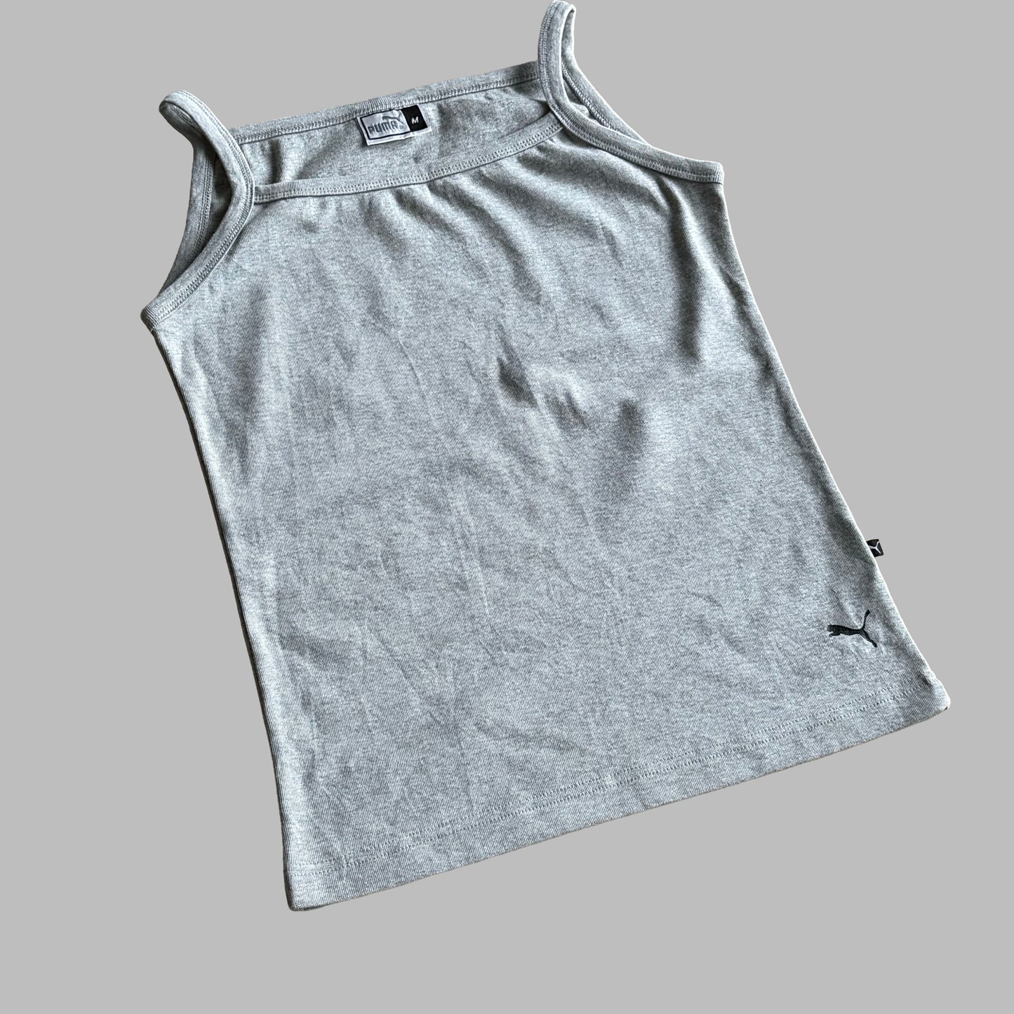 Y2K Puma Minimal Scoop Neck Tank - M