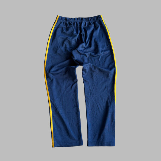 Y2K Adidas Three Stripe Straight Leg Track Pants - S