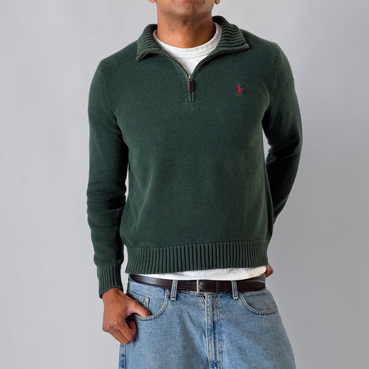 90s Polo Ralph Lauren Quarter Zip - M