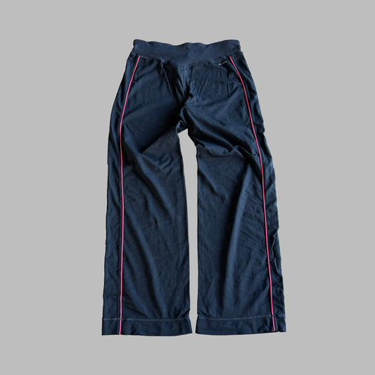 Y2K Nike Striped Wide Leg Activewear Pants - M