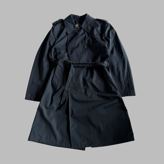 90s Burberry Double Breasted Trench Coat - M
