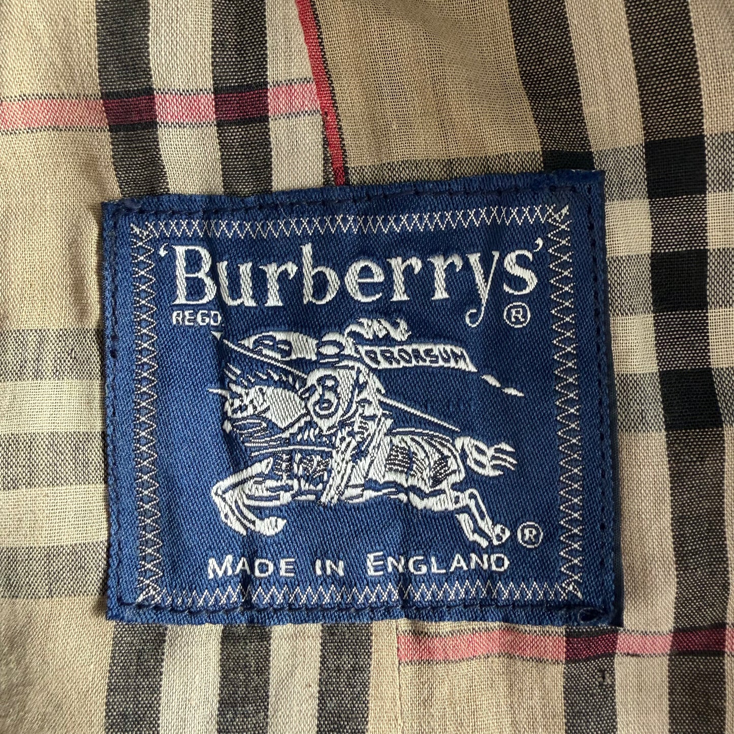 90s Burberry Double Breasted Trench Coat - M