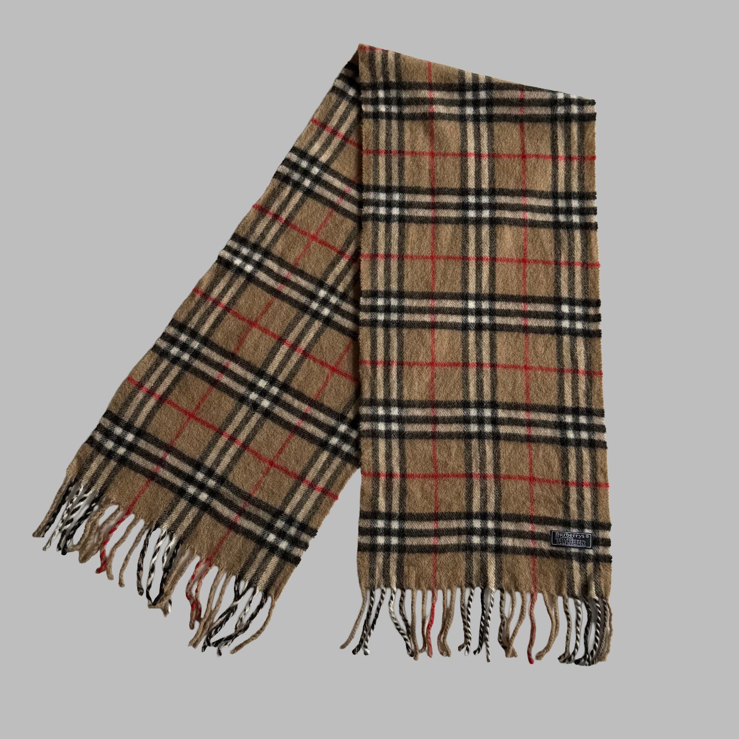 90s Burberry Nova Check Scarf