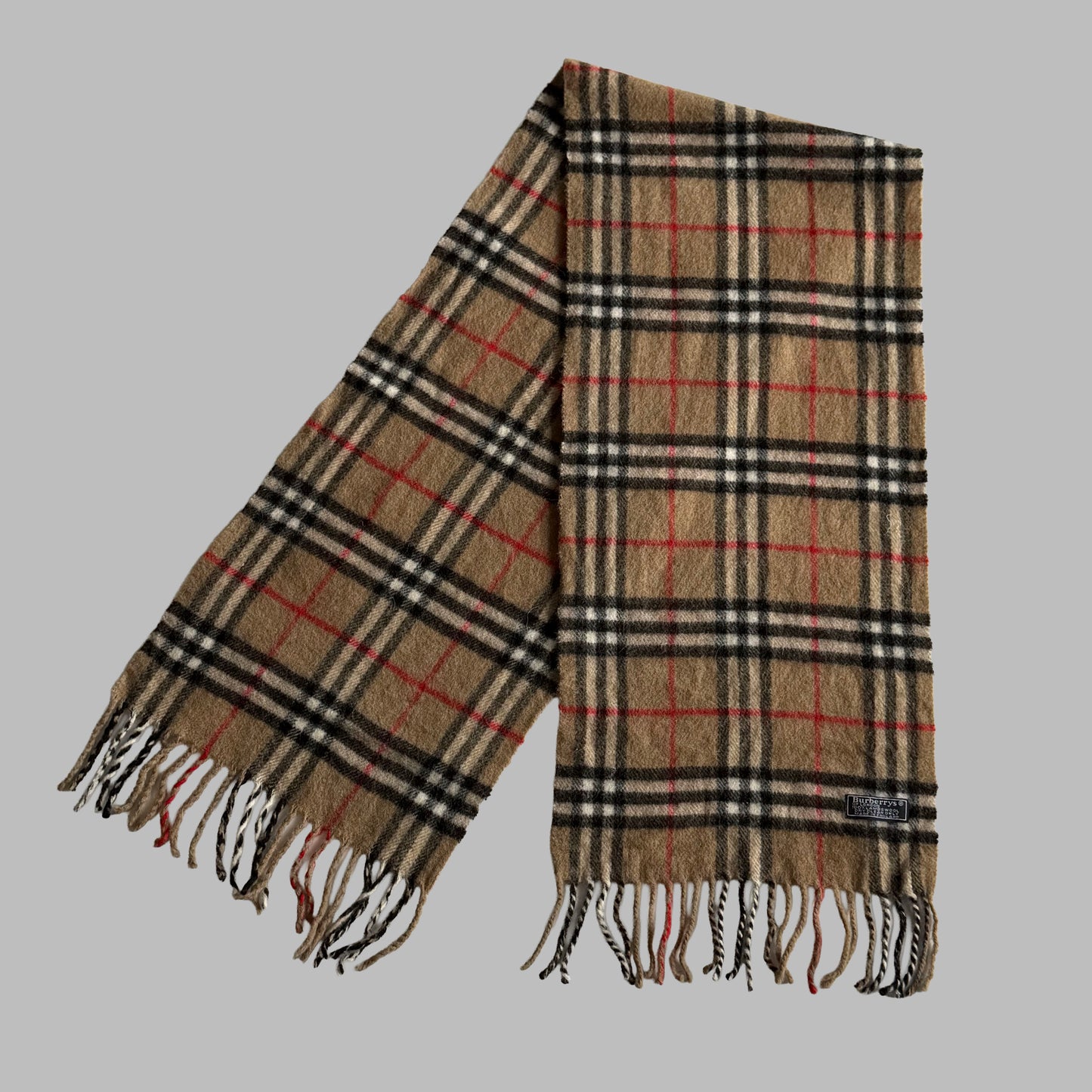 90s Burberry Nova Check Scarf