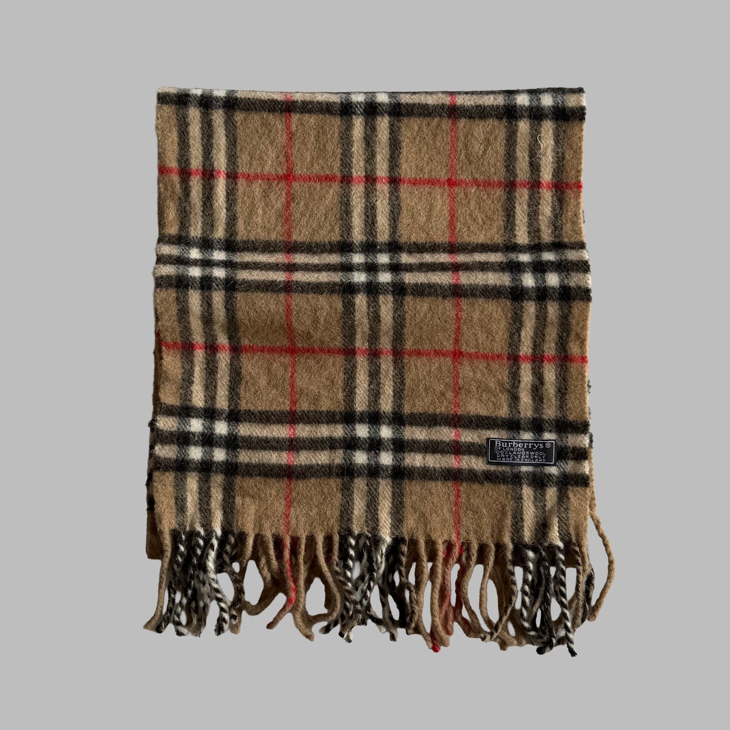 90s Burberry Nova Check Scarf