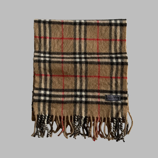 90s Burberry Nova Check Scarf