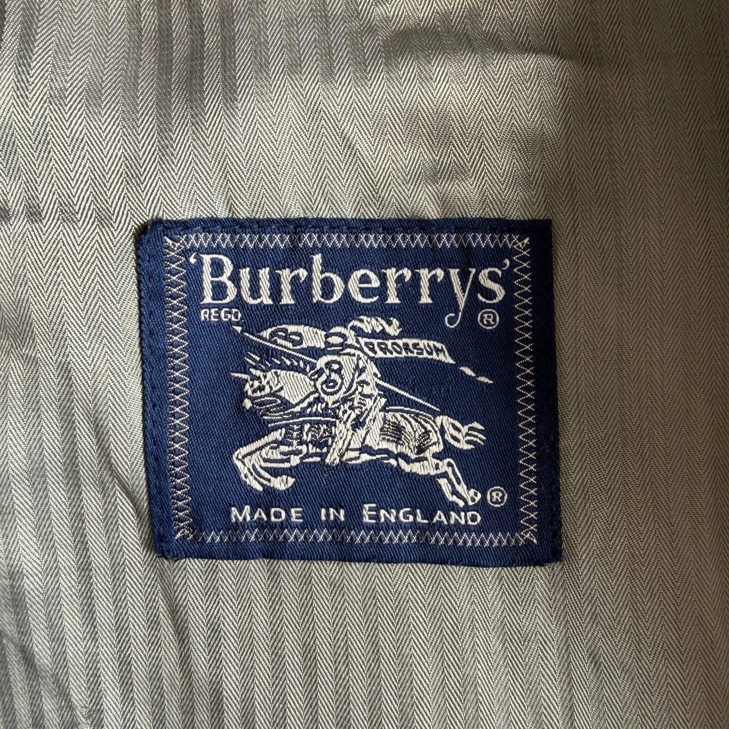 90s Burberry Double Breasted Trench Coat - M