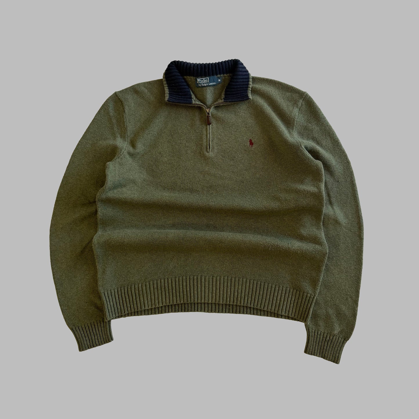 90s Polo Ralph Lauren Quarter Zip - M