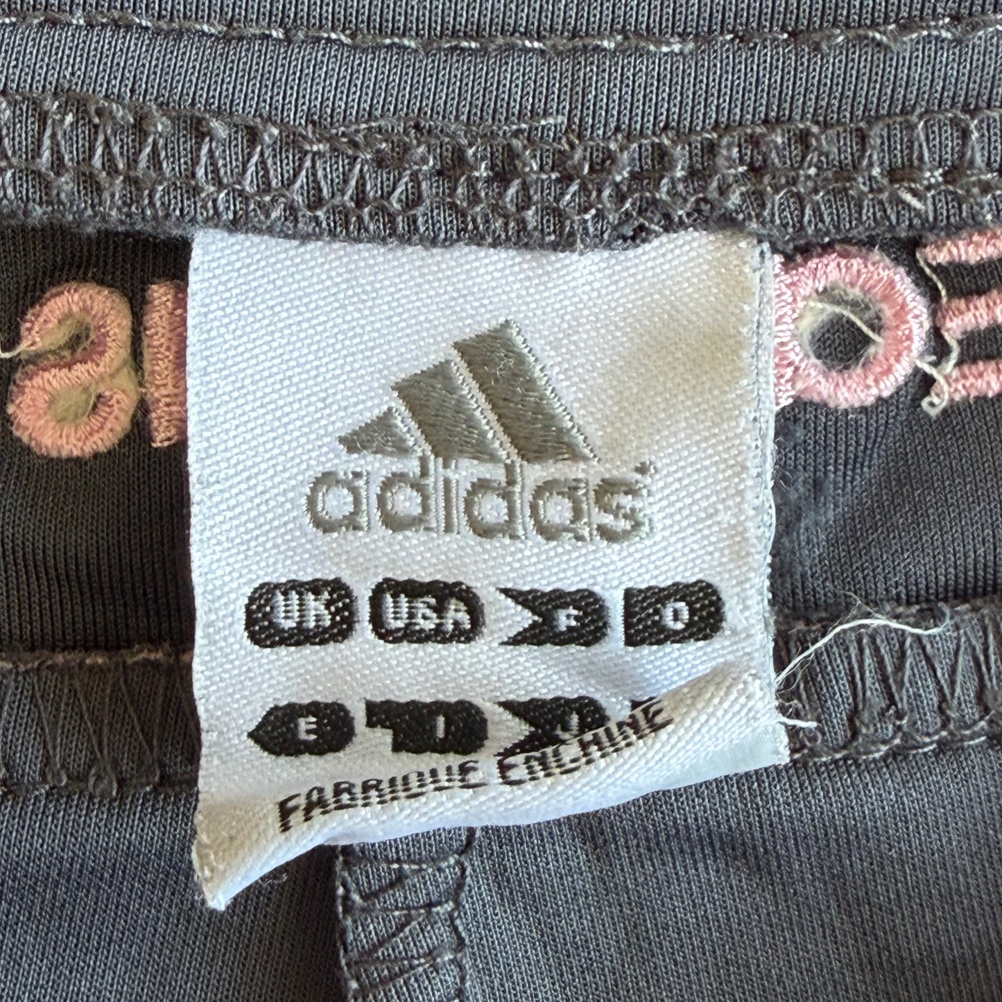 Y2K Adidas Three Stripe Active Track Pants - S