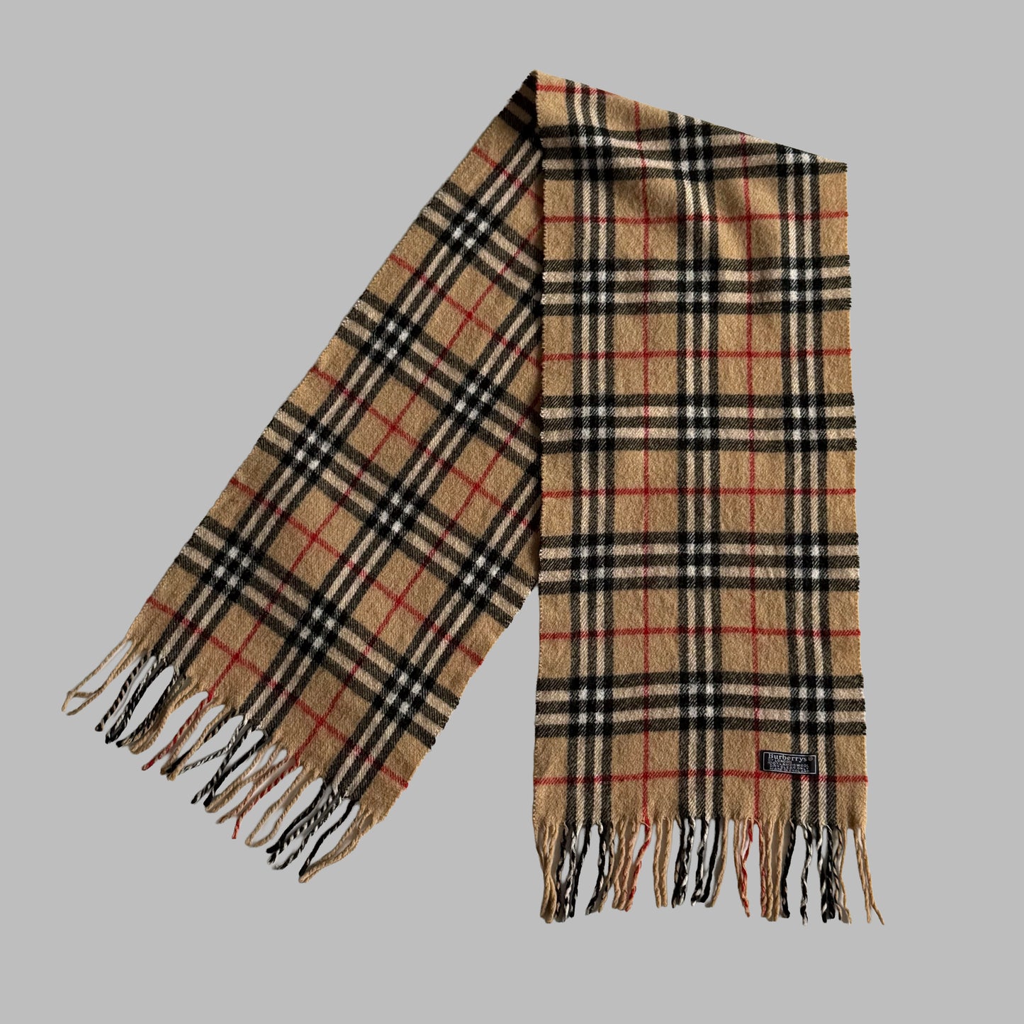 90s Burberry Nova Check Scarf