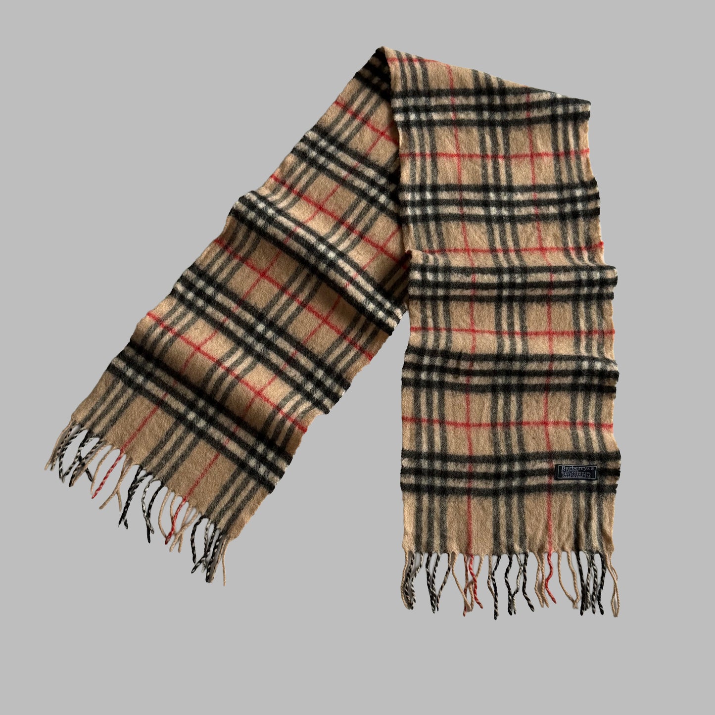90s Burberry Nova Check Scarf