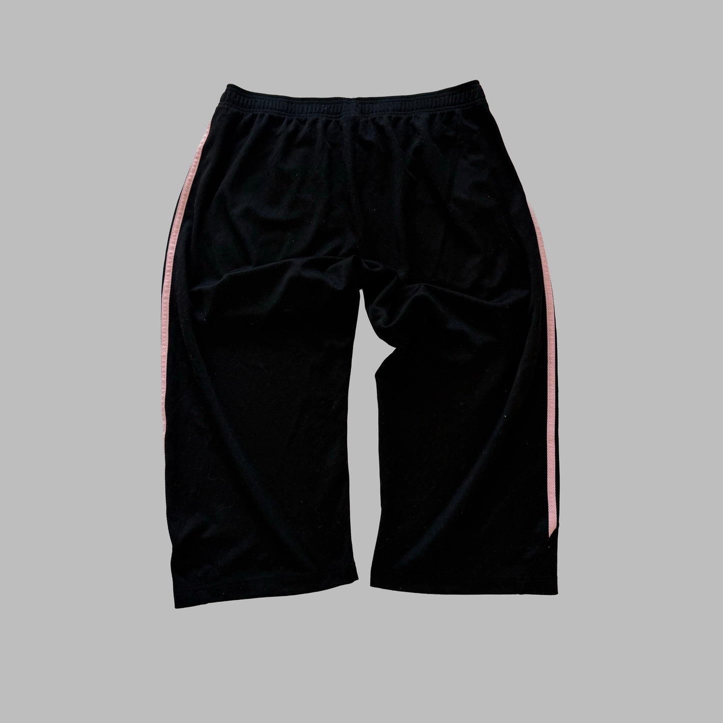 Y2K Adidas Three Stripe Capris - L