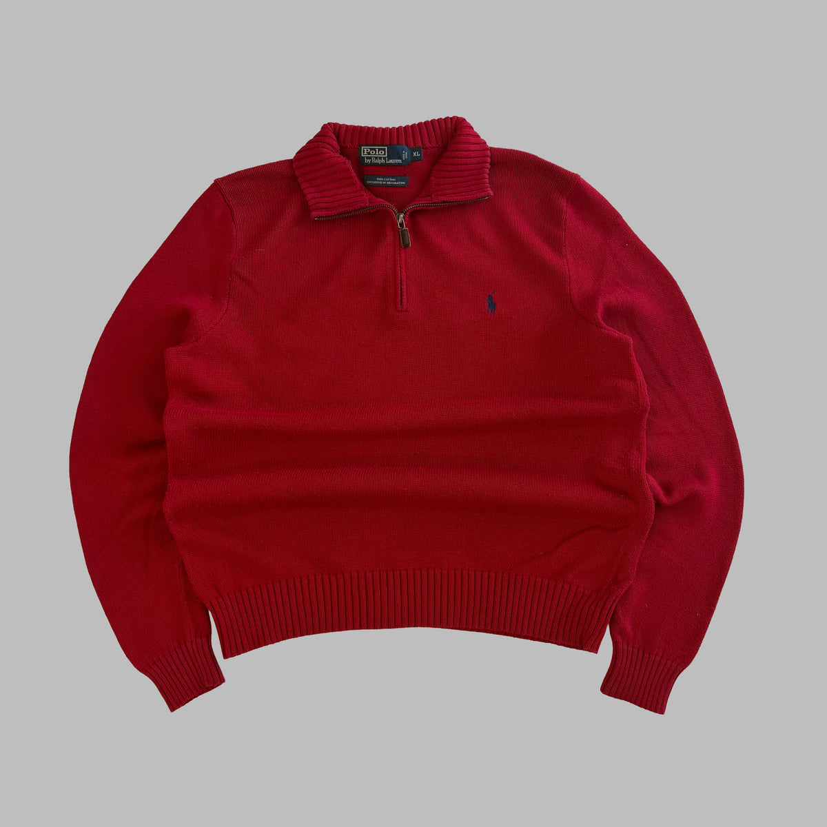 90s Polo Ralph Lauren Quarter Zip - XL