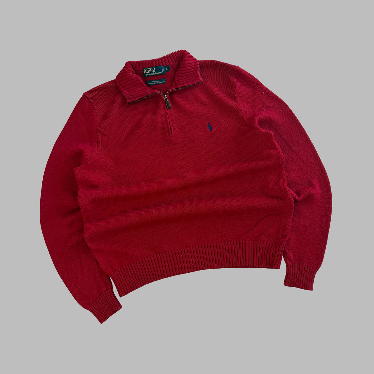 90s Polo Ralph Lauren Quarter Zip - XL