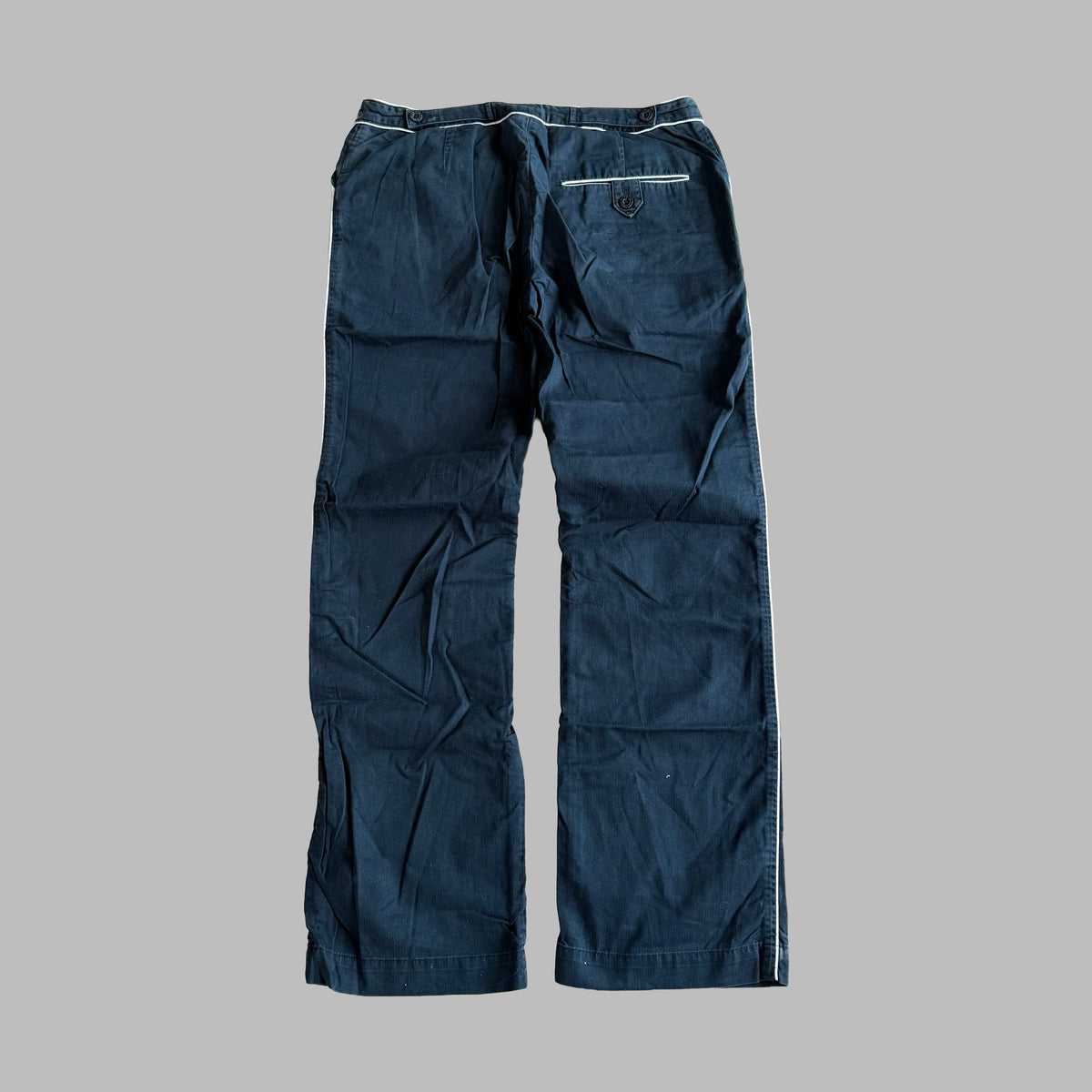 Y2K Nike Striped Baggy Track Pants - XS