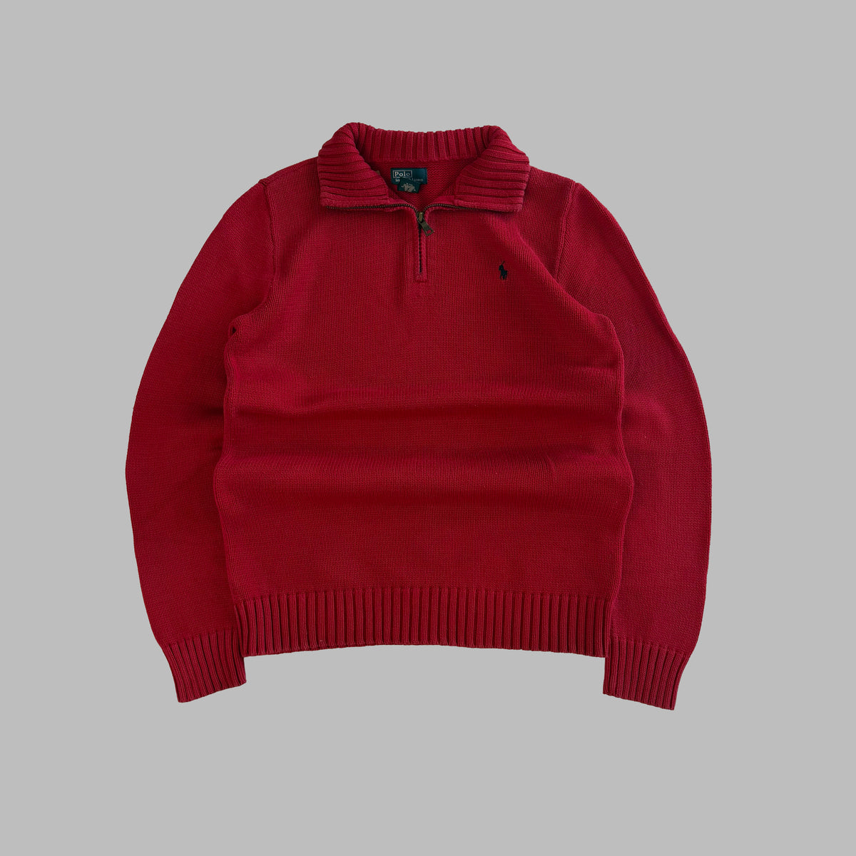 90s Polo Ralph Lauren Quarter Zip - M
