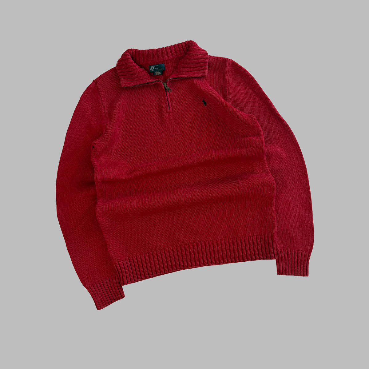 90s Polo Ralph Lauren Quarter Zip - M