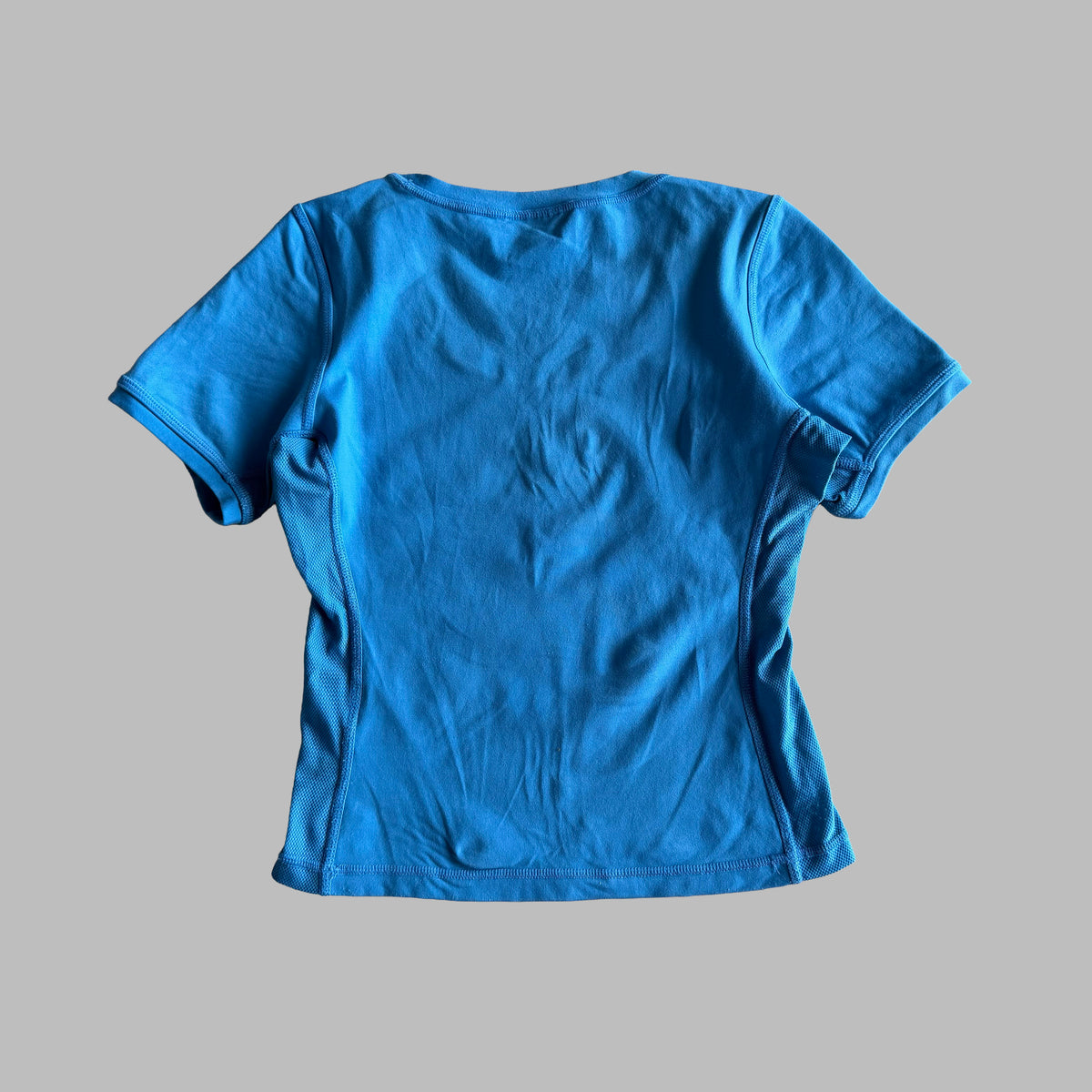 90s Adidas Mesh Panelled Baby Tee - M