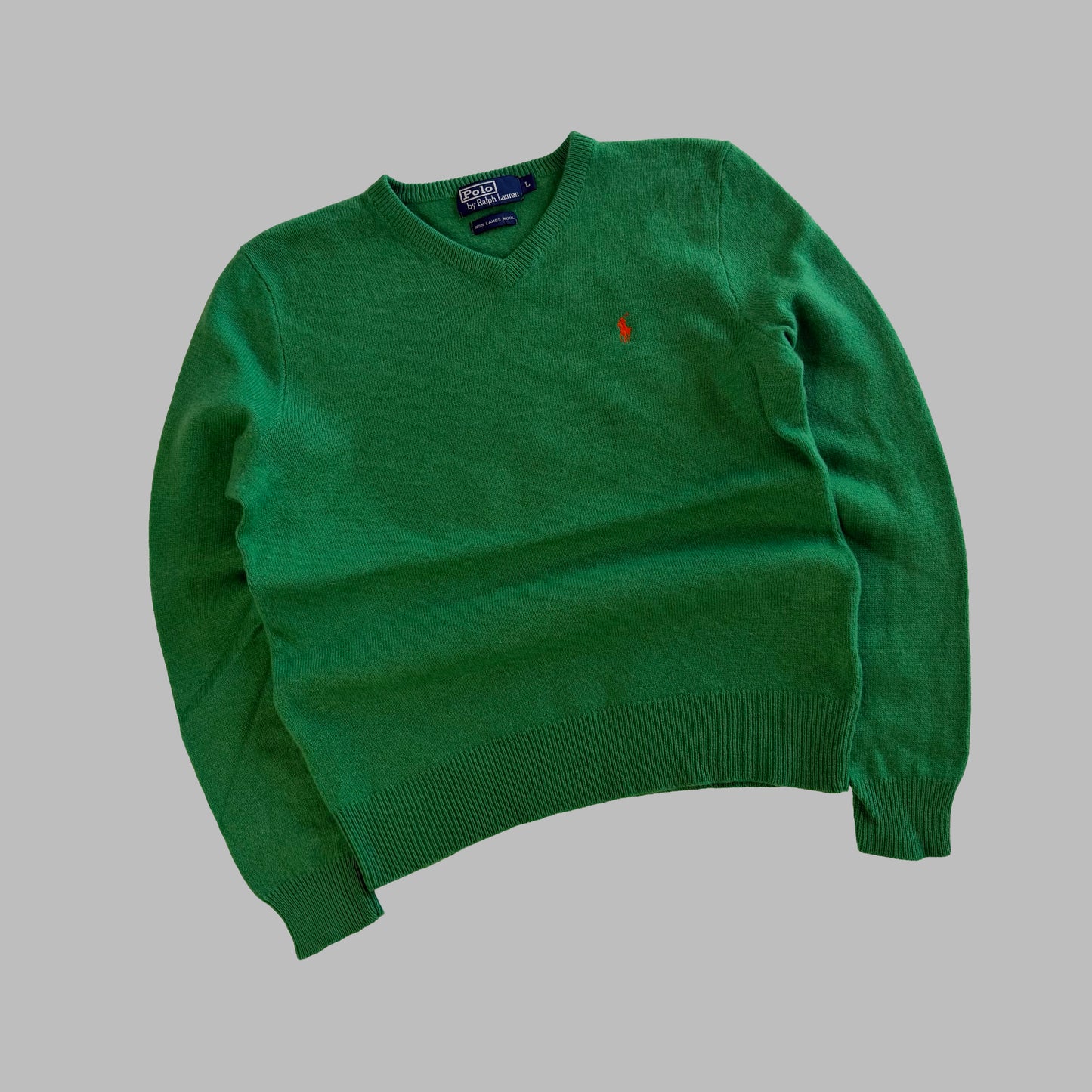 90s Polo Ralph Lauren Lambswool Knit - L