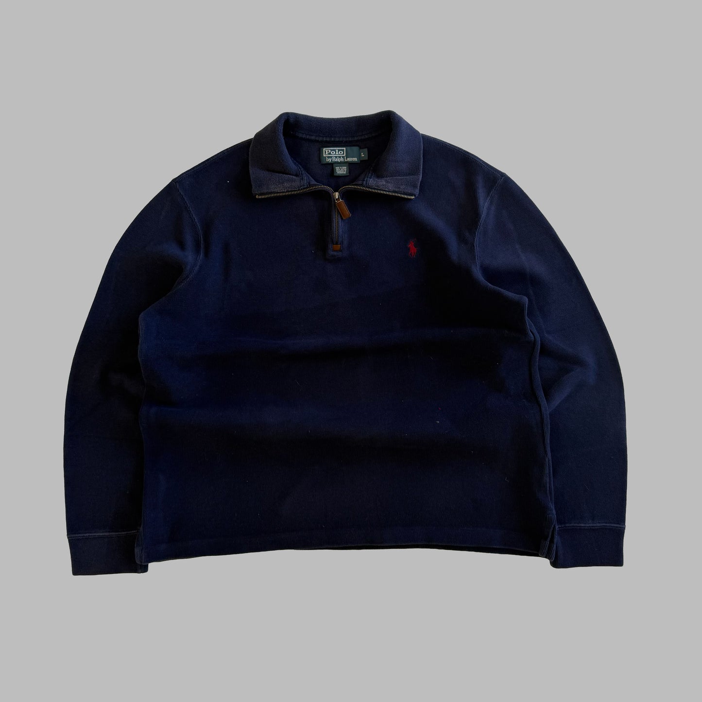 90s Polo Ralph Lauren Quarter Zip - L