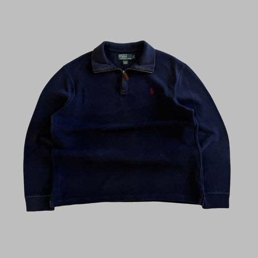 90s Polo Ralph Lauren Quarter Zip - L