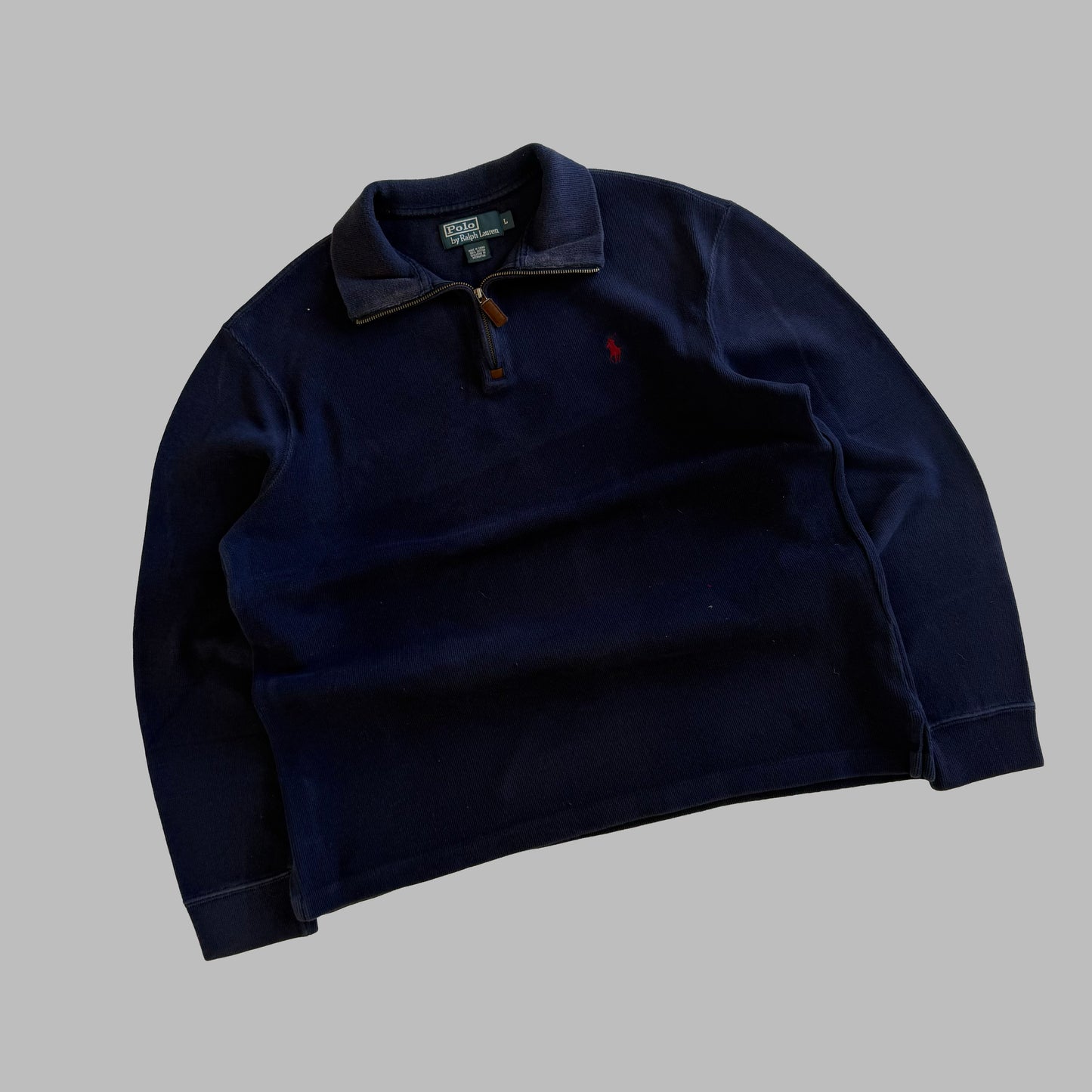 90s Polo Ralph Lauren Quarter Zip - L
