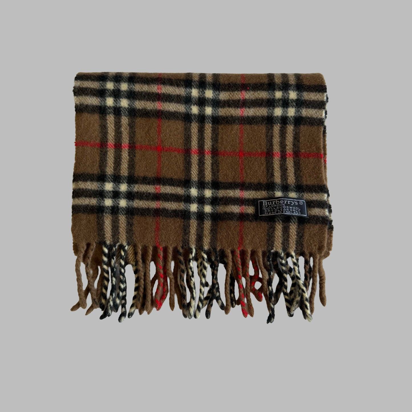 90s Burberry Scarf