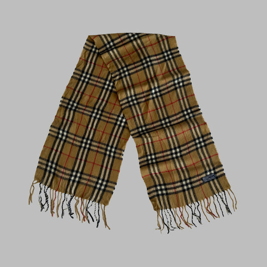 90s Burberry Scarf