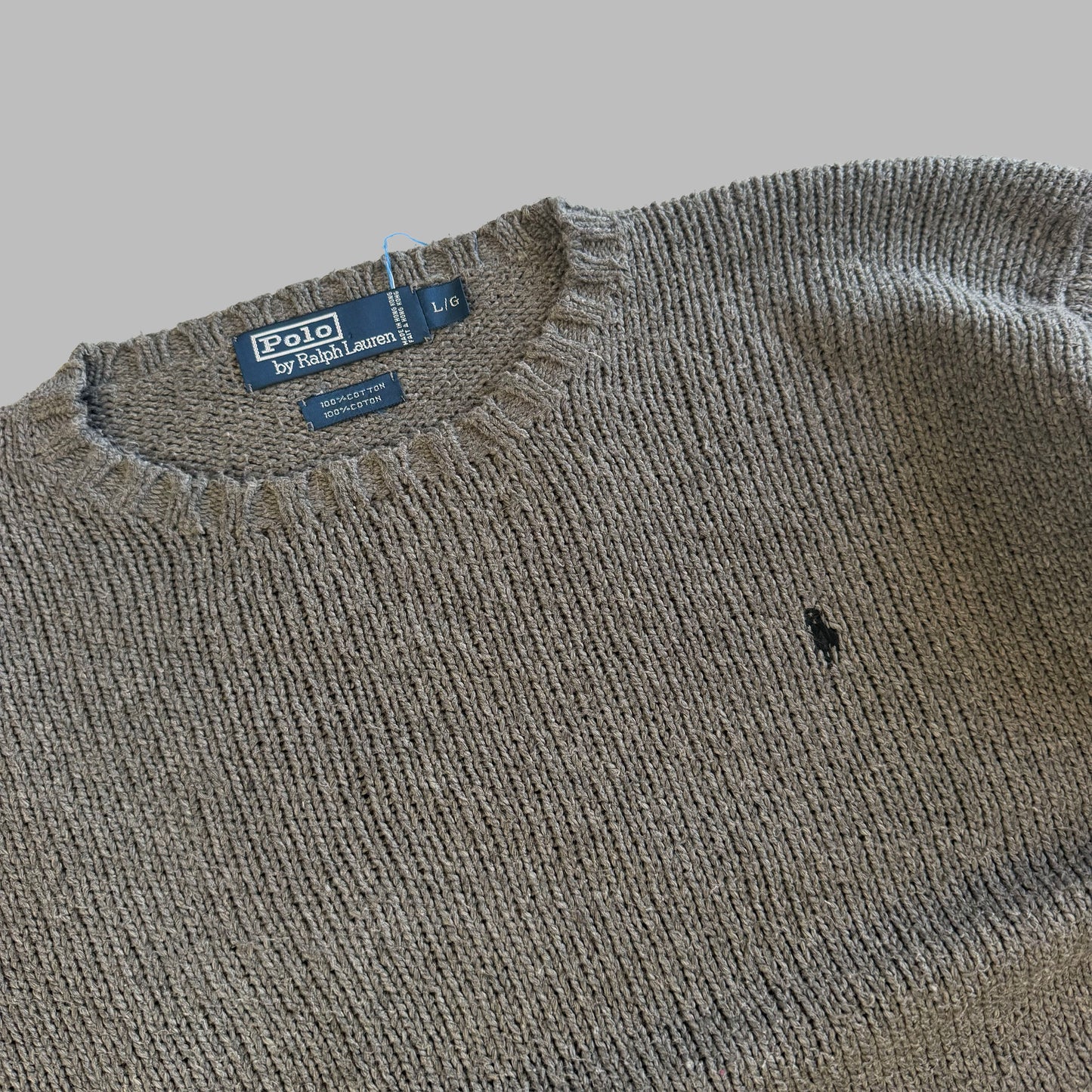 90s Polo Ralph Lauren Heavy Knit - L