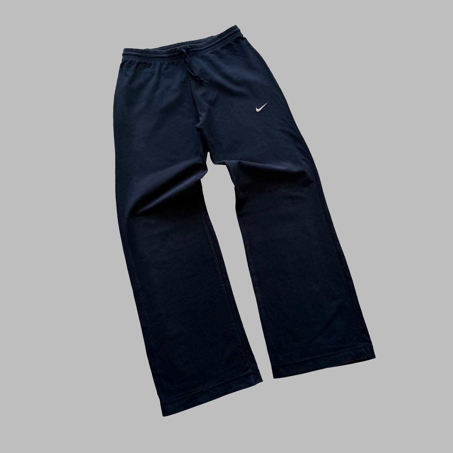 Y2K Nike Wide Leg Cotton Track Pants - S