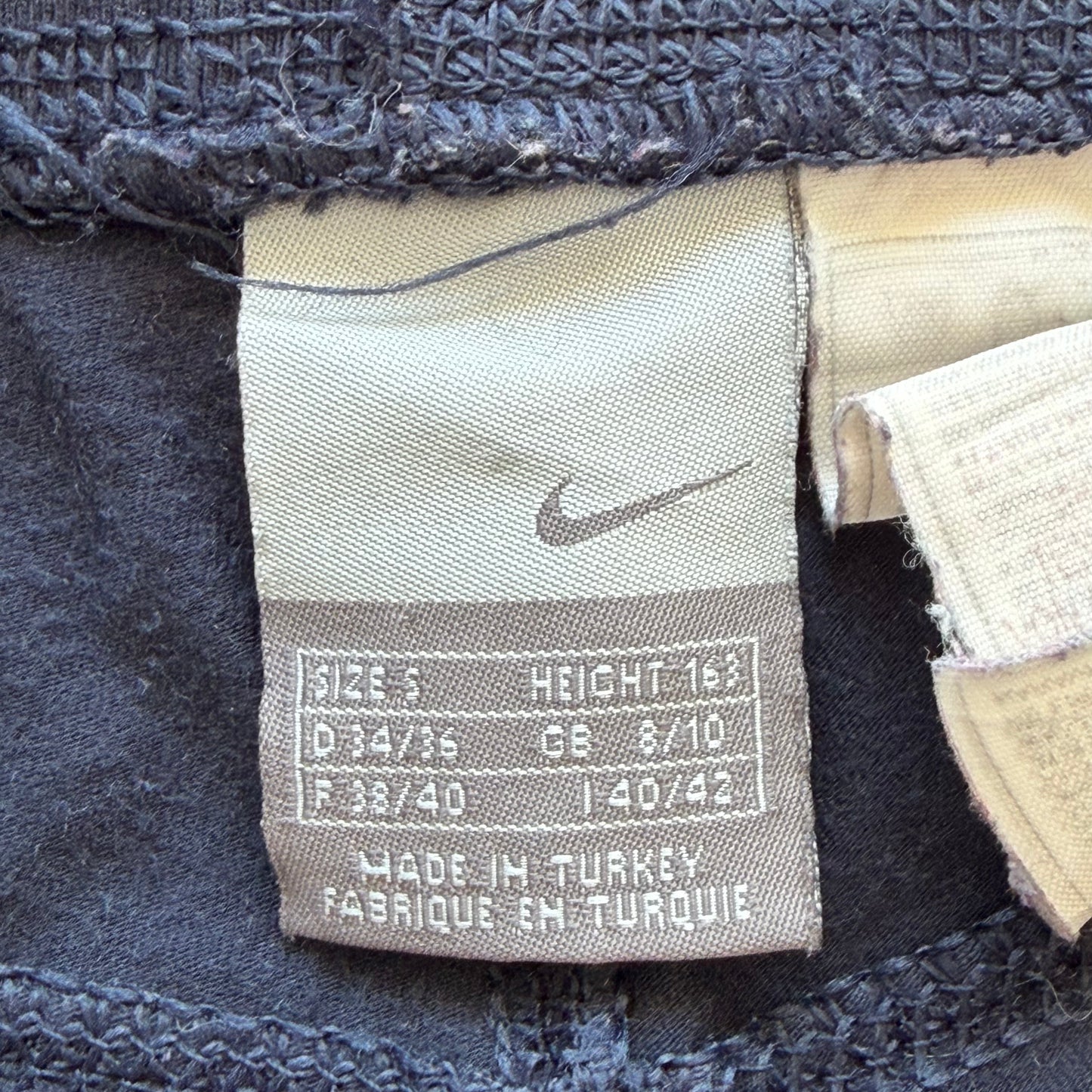 Y2K Nike Wide Leg Cotton Track Pants - S