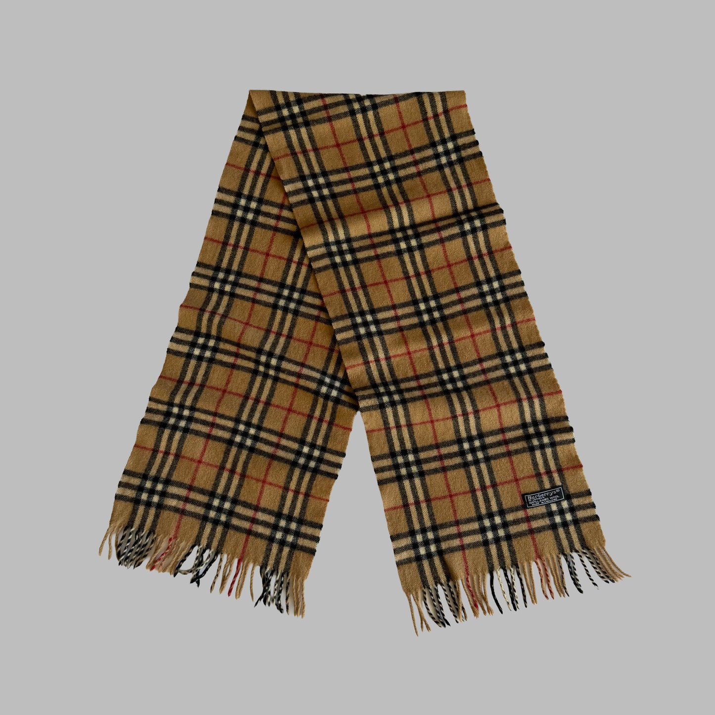 90s Burberry Scarf
