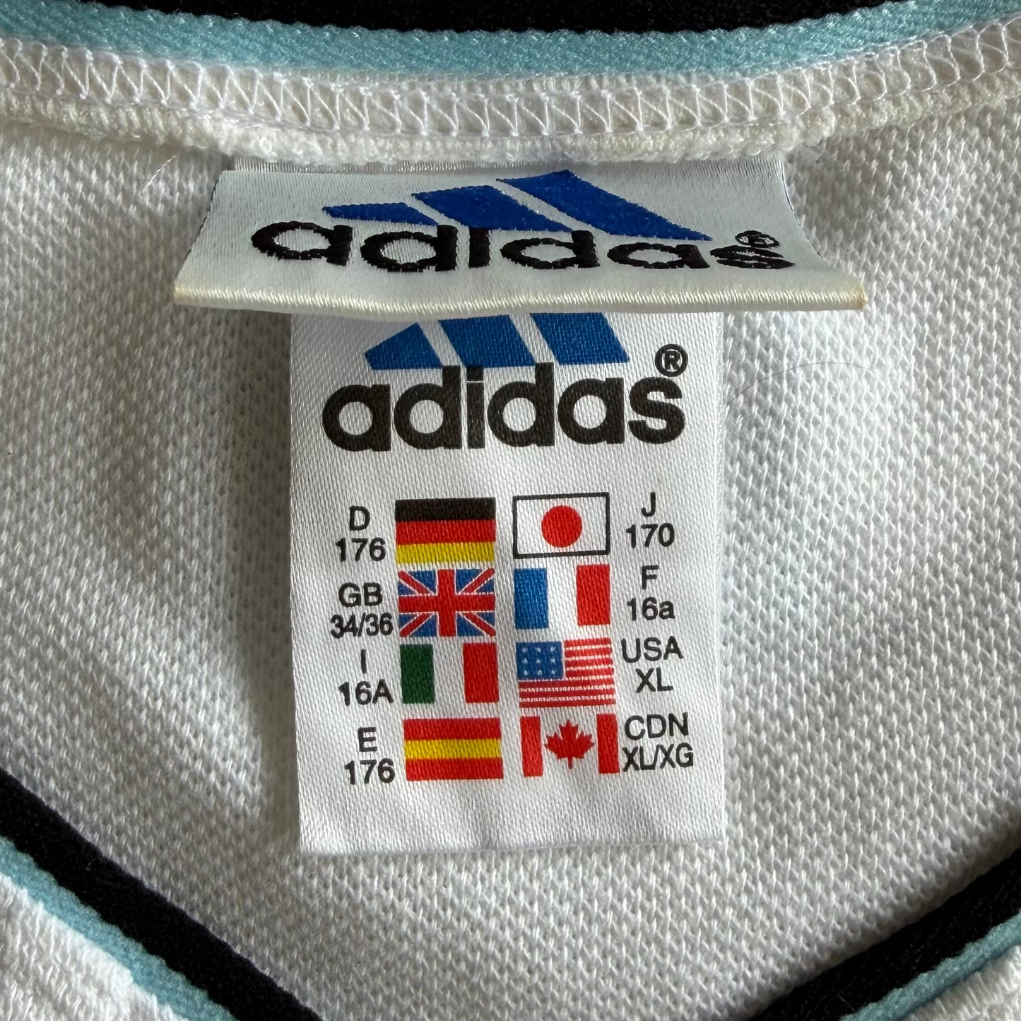 Y2K Adidas Ringer Tank - XL