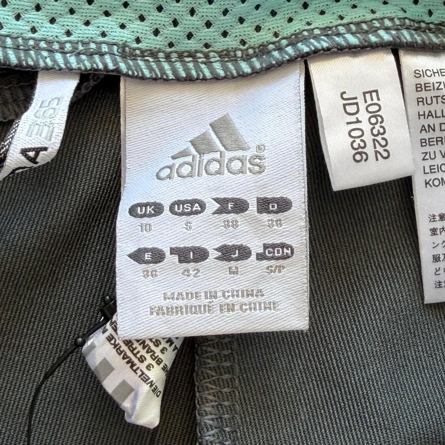 Y2K Deadstock Adidas Three Stripe Activewear Pants -S